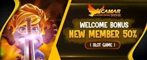 Bonus Selamat Datang Member Baru 50% banner